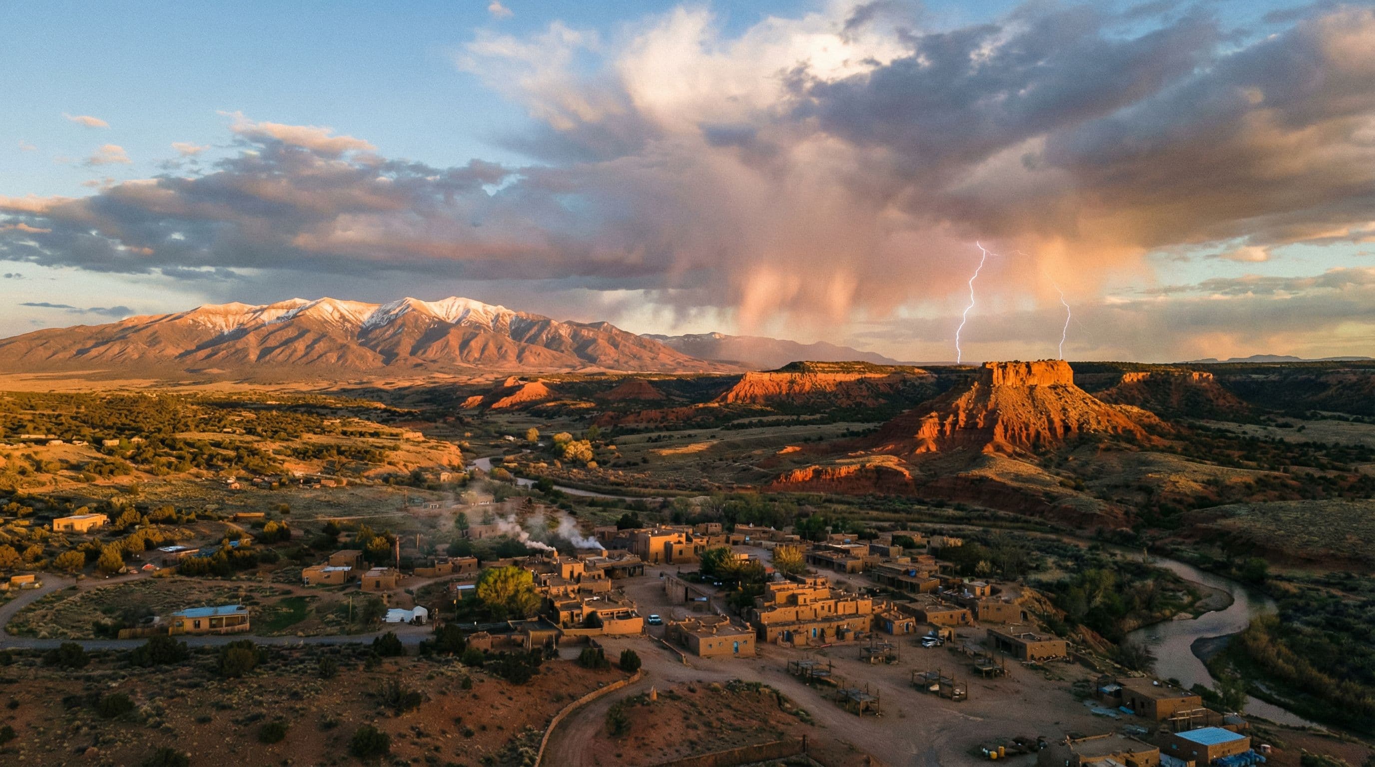 New Mexico red rock landscape
