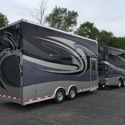 Moore Trailer stacker trailer