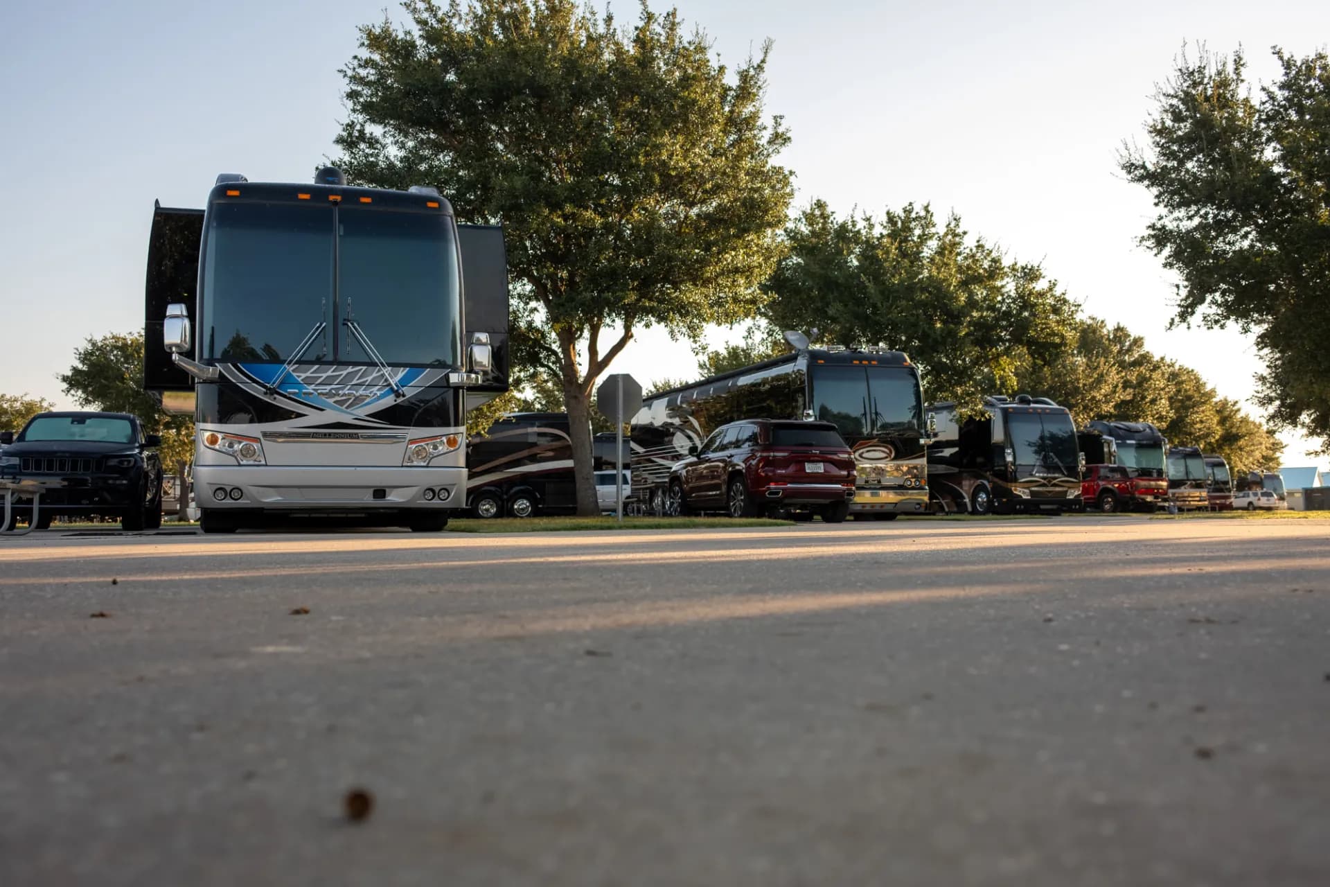 Under-Floor Storage & Easy Entry Steps
