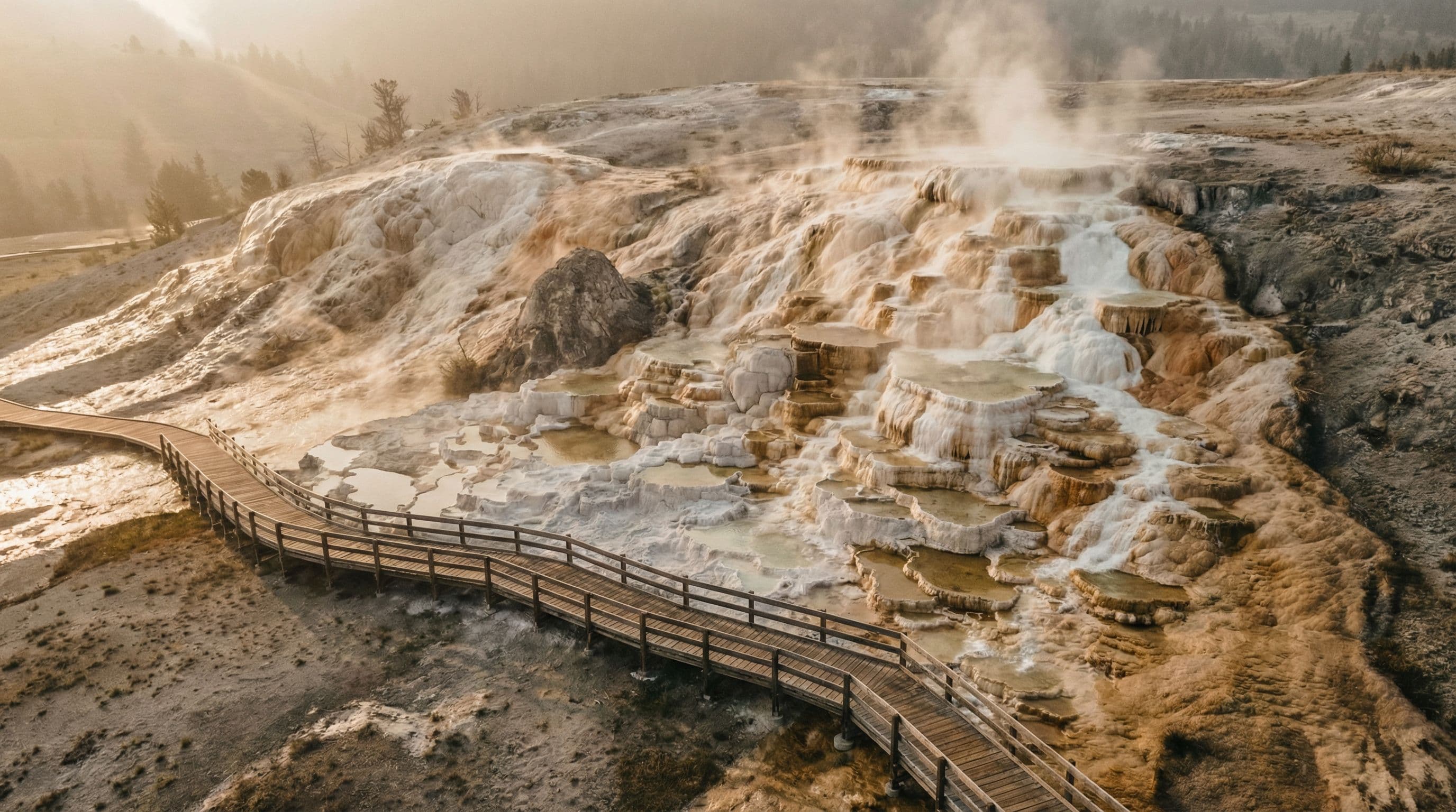 Mammoth Hot Springs